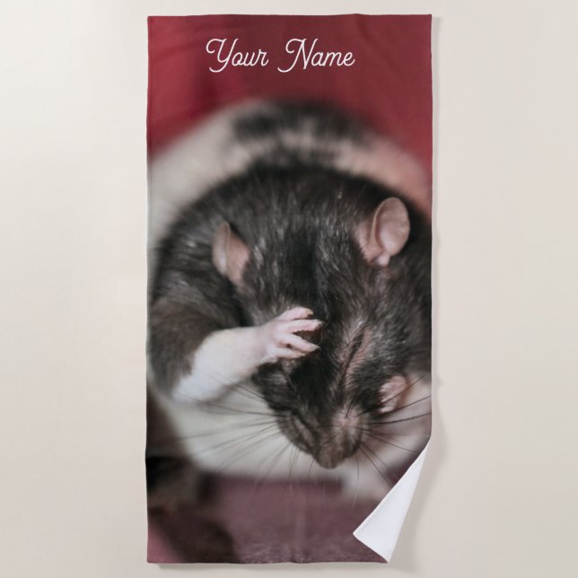 Serviette De Plage Casque (Devant)