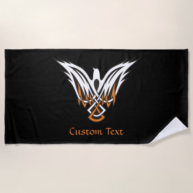 serviette de plage Celtic Bird (Devant)