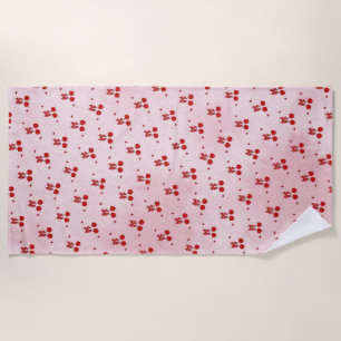 Serviette De Plage Cerise