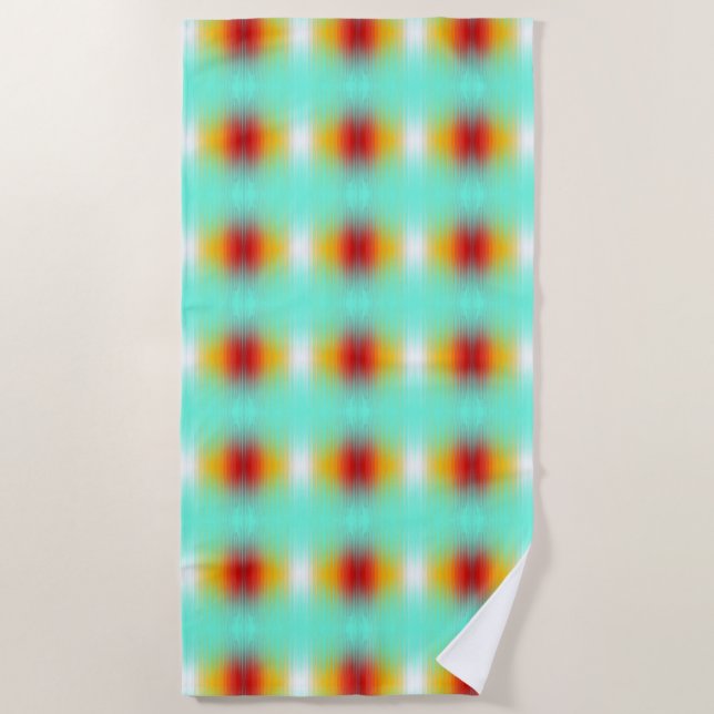 Serviette De Plage Champ de plasma de rentrée de vaisseau spatial Cou (Devant)