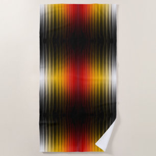 Serviette De Plage Champ de plasma de rentrée de vaisseau spatial Cou