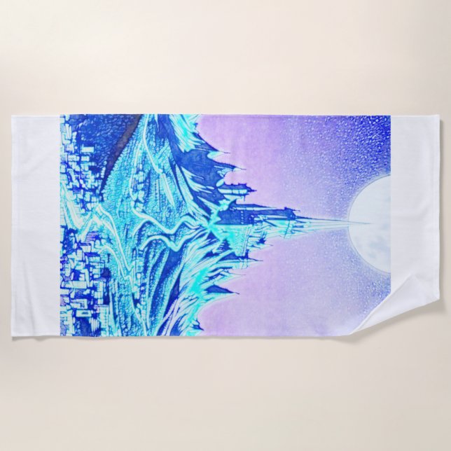 Serviette De Plage Château Maelstrom (Devant)