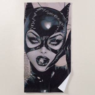 Serviette De Plage Chatte #50 Illustration de couverture Sozomaika