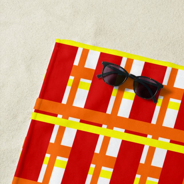 Serviette De Plage Chaud (En situation)