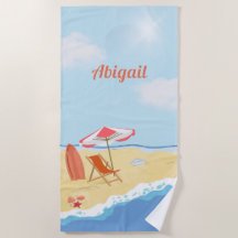 Chemin de la plage au bord de l'eau, Nom, Parasol,