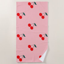 Serviette de plage Cherry