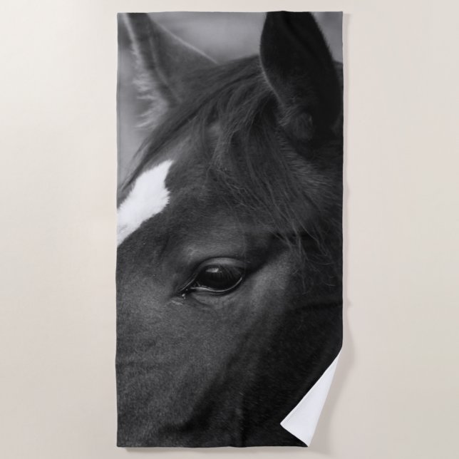 Serviette De Plage Cheval btcna (Devant)