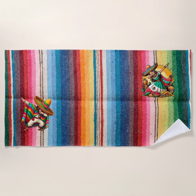 Serviette De Plage Chico y Chica Beach Towel (Devant)