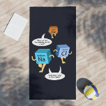 Serviette De Plage Chimie amusante Science de table périodique<br><div class="desc">Cet extraordinaire produit à thème amusant ferait un grand ajout à votre collection. Parfait pour les personnes qui aiment afficher leur personnalité et la passion pour tous de voir</div>