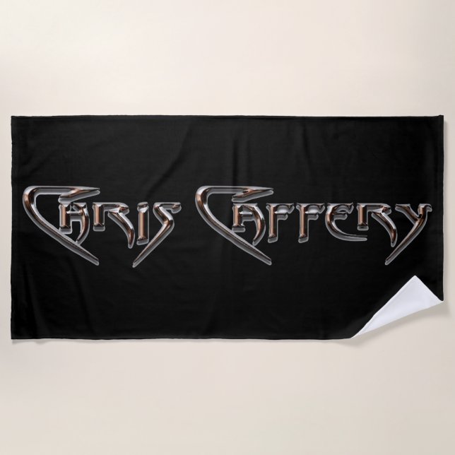 Serviette De Plage Chris Caffery Beach Towel (Devant)