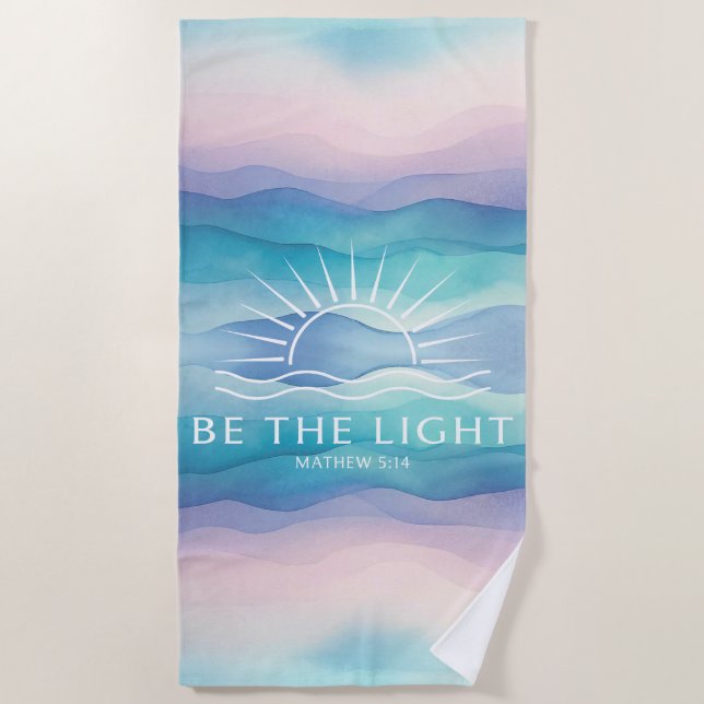 Serviette De Plage Christian Pastel Waves (Devant)