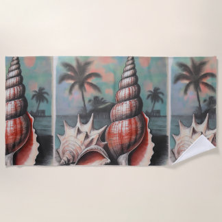 Serviette De Plage Chuchotements du Rivage