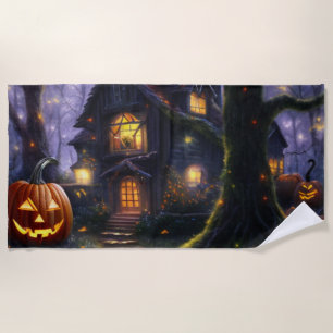 Serviette De Plage citrouille/automne/automne/Halloween