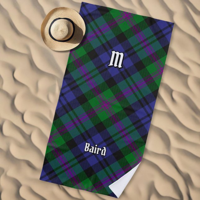 Serviette De Plage Clan Baird Tartan (Créateur téléchargé)