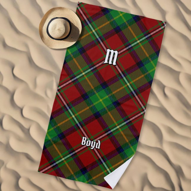 Serviette De Plage Clan Boyd Tartan (Créateur téléchargé)