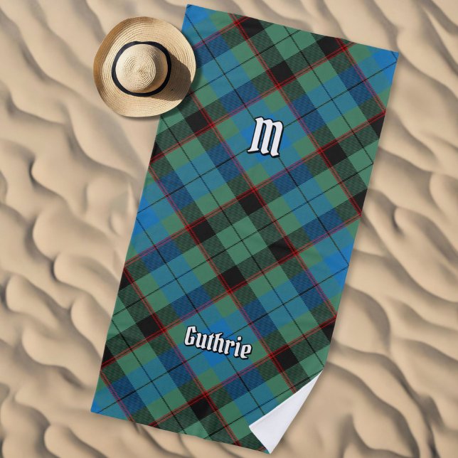 Serviette De Plage Clan Guthrie Tartan (Créateur téléchargé)