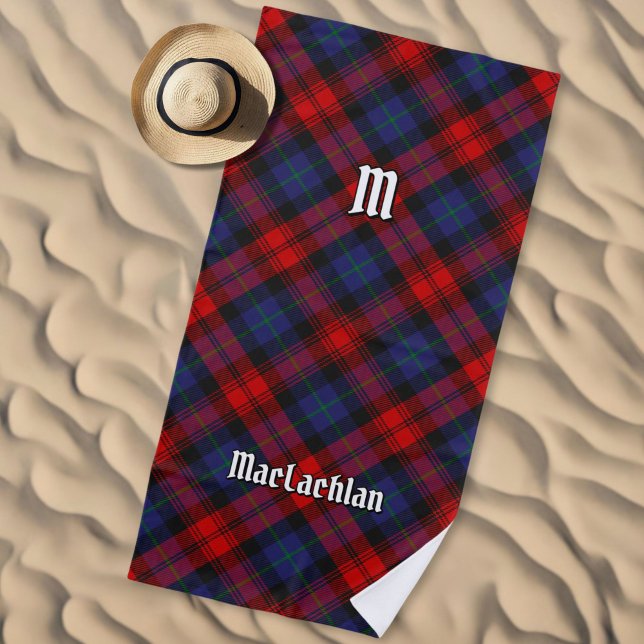 Serviette De Plage Clan MacLachlan Tartan (Créateur téléchargé)