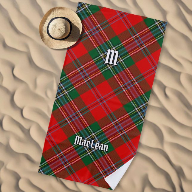 Serviette De Plage Clan MacLean Tartan (Créateur téléchargé)