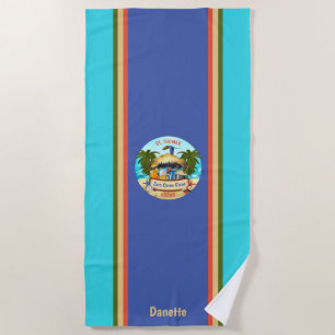 Serviette De Plage Classique du Beach Tiki Bar