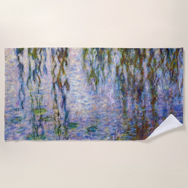 Serviette De Plage Claude Monet - Lys d'eau (Devant)