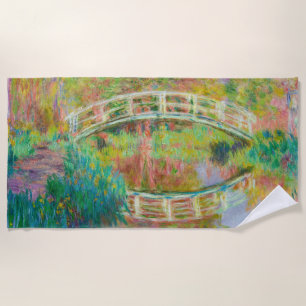 Serviette De Plage Claude Monet - Pont Japonais, Giverny