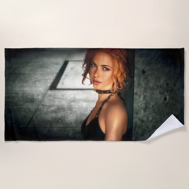 Serviette De Plage Clear Shadows beach towel (Devant)