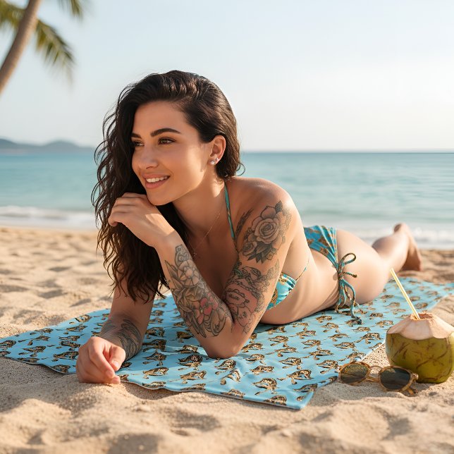Serviette de plage Cléo (Créateur téléchargé)