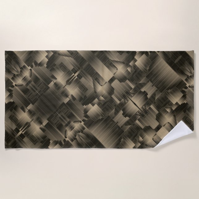 Serviette De Plage Colden Halls Art déco (Devant)
