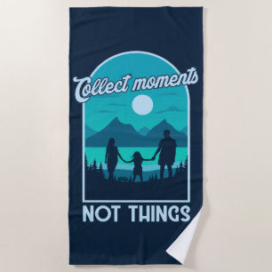 Serviette De Plage Collecter les moments
