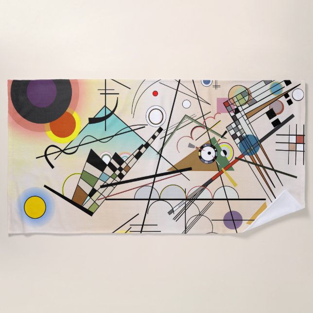 Serviette De Plage Composition VIII by Wassily Kandinsky (Devant)