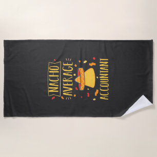 Serviette De Plage Comptable moyen Nacho
