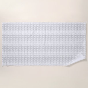 Serviette De Plage conception de langage Quatorze