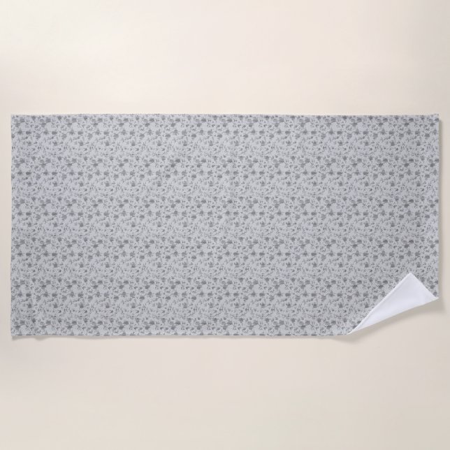 Serviette De Plage conception de maillage Fifty (Devant)