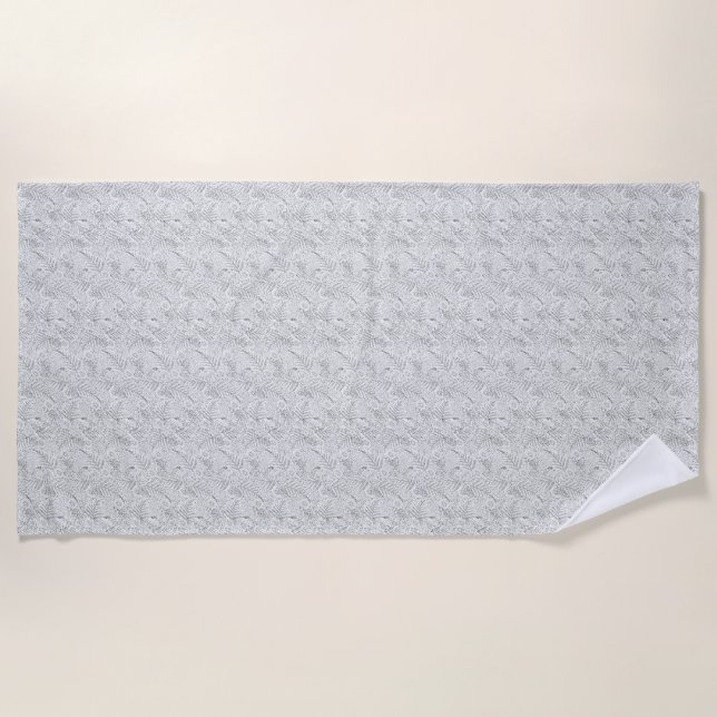 Serviette De Plage conception de tapis Trente Six (Devant)