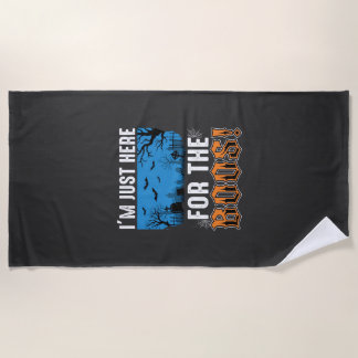Serviette De Plage Conception de vecteur de cimetière de fantômes de
