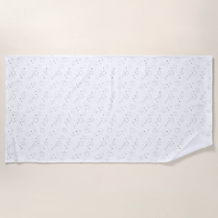 Serviette De Plage Conception verticale huit