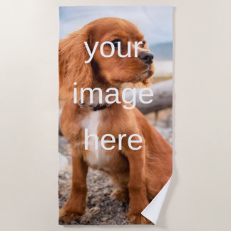 SERVIETTE DE PLAGE CONCEVEZ VOTRE PROPRE