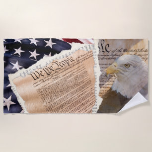 Serviette de plage Constitution