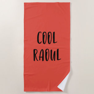 Serviette De Plage Cool Raoul