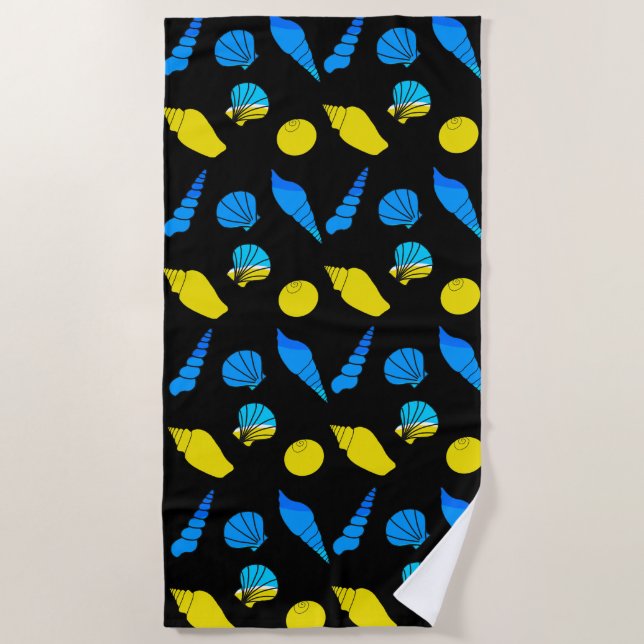 Serviette De Plage Coquillage de plage  (Devant)