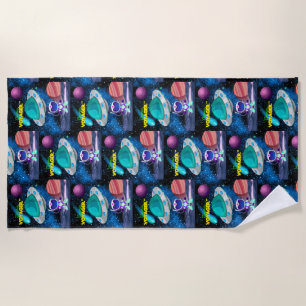 SERVIETTE DE PLAGE COSMIC VOYAGER
