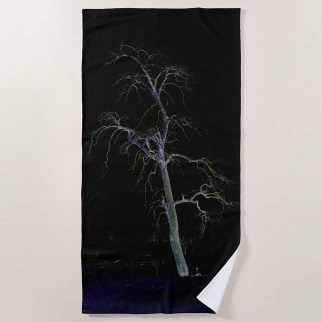 Serviette De Plage Côté foncé 8 btcnm (Devant)