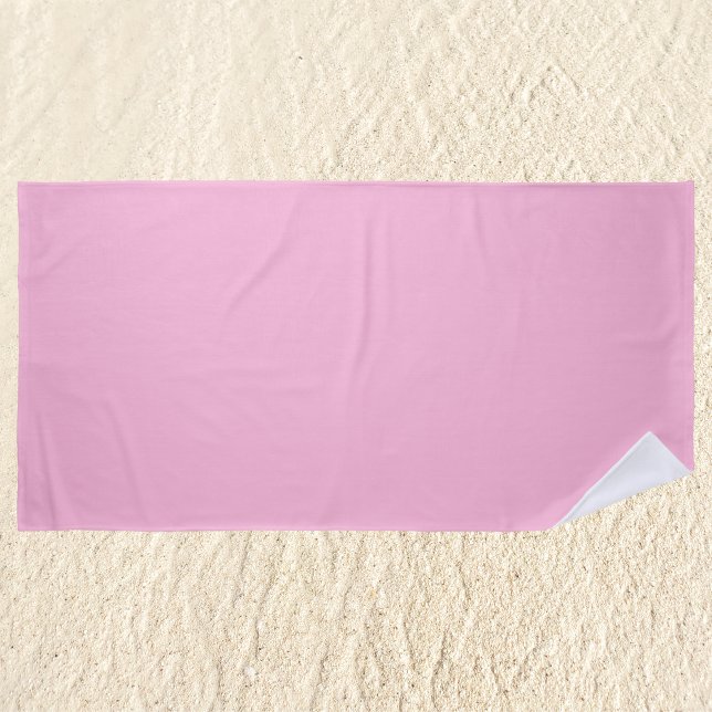 Serviette De Plage Coton Candy couleur solide (Créateur téléchargé)