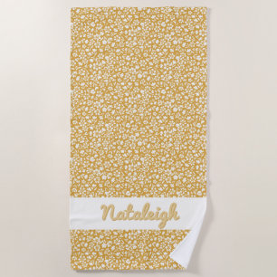 Serviette De Plage Coucher de soleil Ditzy Floral
