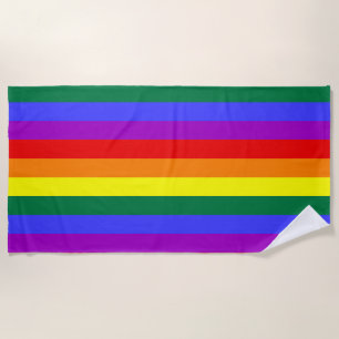 Serviette De Plage Couleurs LGBT