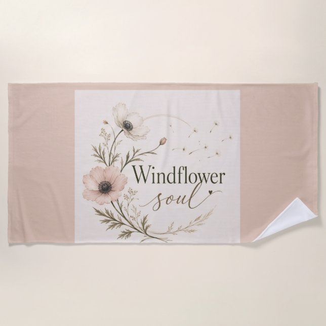 Serviette De Plage Couverture Confortable (Devant)