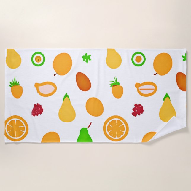 Serviette De Plage Couverture en polaire (Devant)