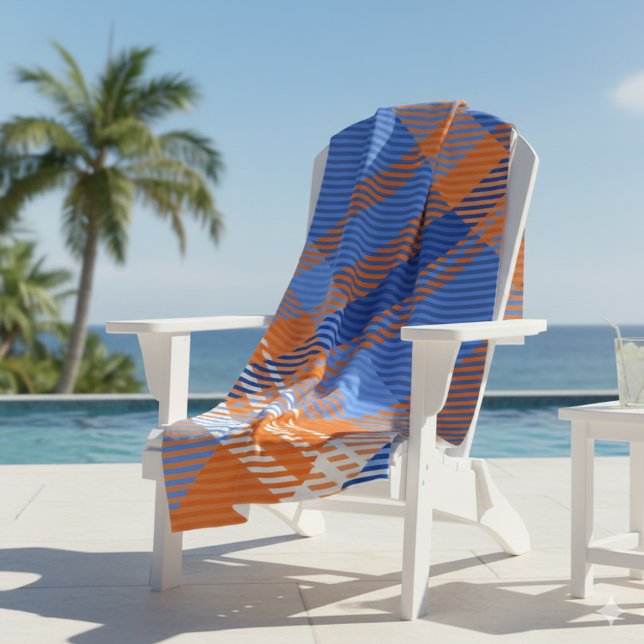 Serviette De Plage Créez votre propre couleur solide simple | Plage b (Créateur téléchargé)