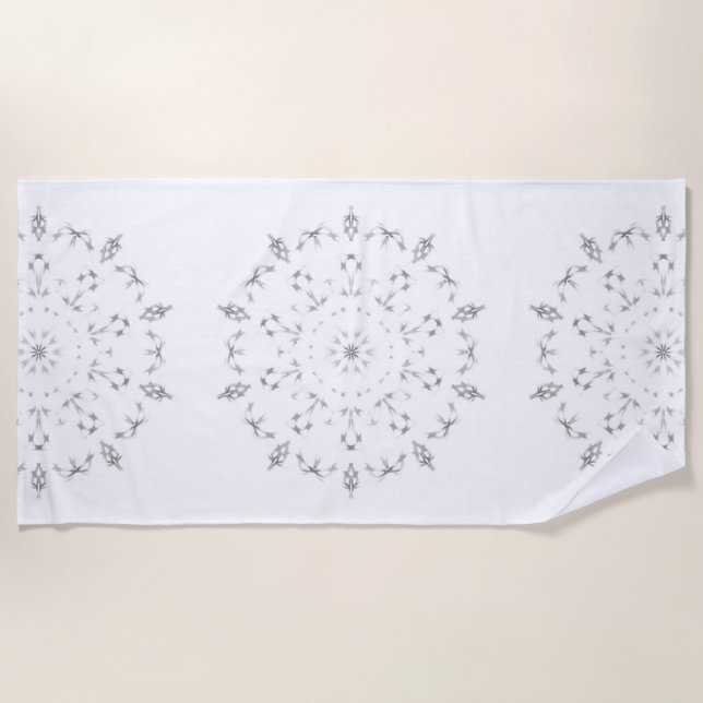 Serviette De Plage Créez votre propre personnalisation (Devant)