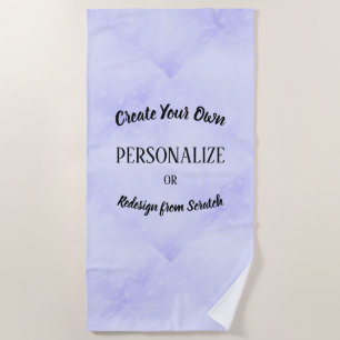 Serviette De Plage Créez votre propre personnalisation